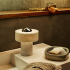 Stone Portable LED Table Lamp