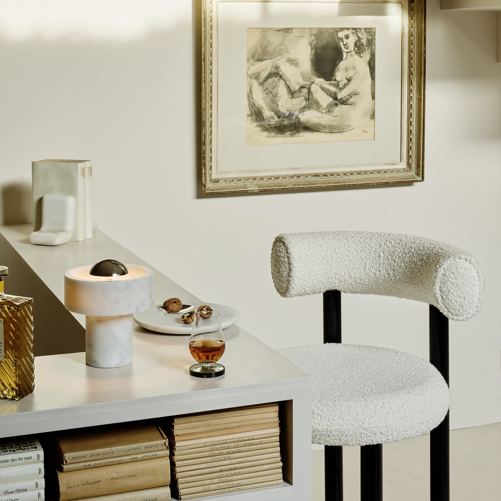 Stone Portable LED Table Lamp