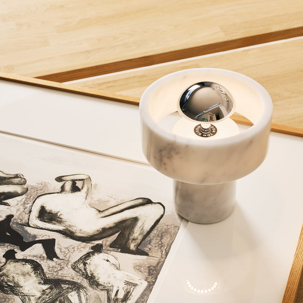Stone Portable LED Table Lamp