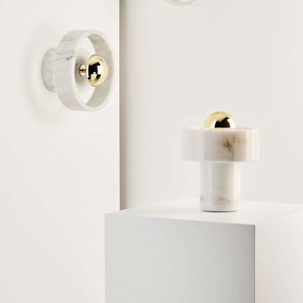 Stone Portable LED Table Lamp