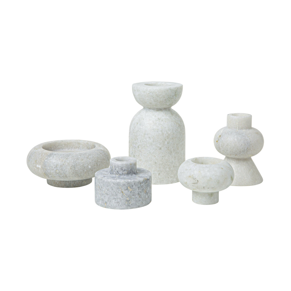 Stone Stacking Candleholder