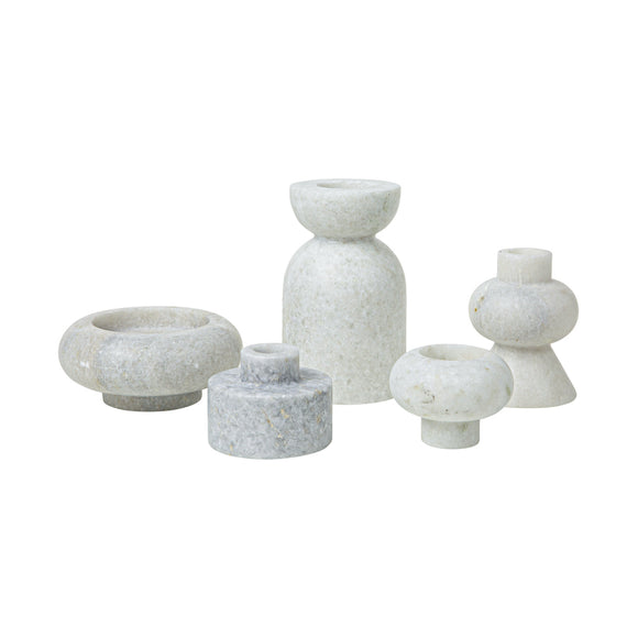 Stone Stacking Candleholder