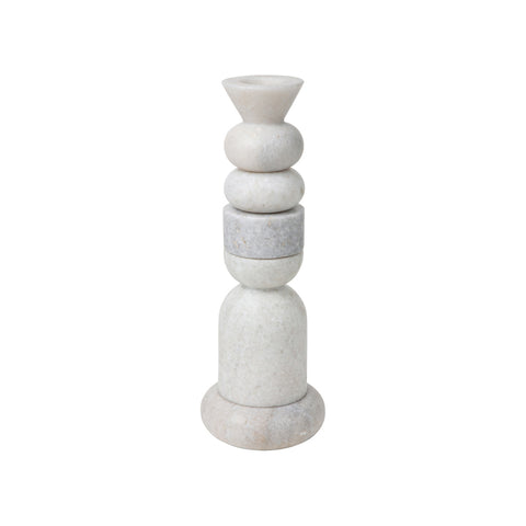 Stone Stacking Candleholder