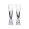 Tank Champagne Glass (Set of 2)  option Black