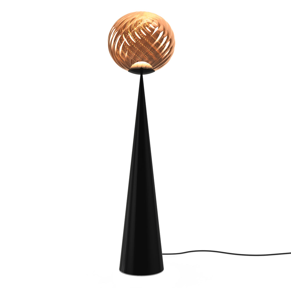 Whirl Cone Fat LED Floor Lamp