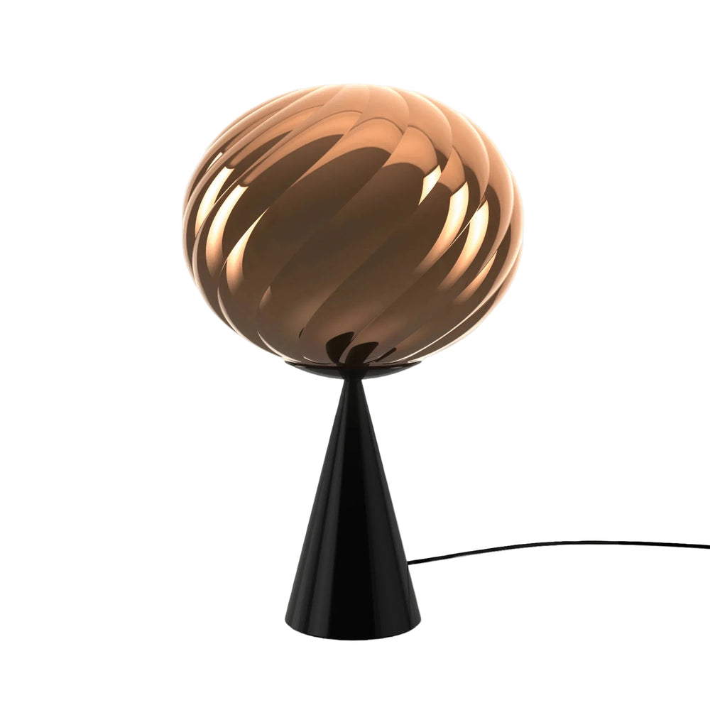 Whirl Cone Fat LED Table Lamp