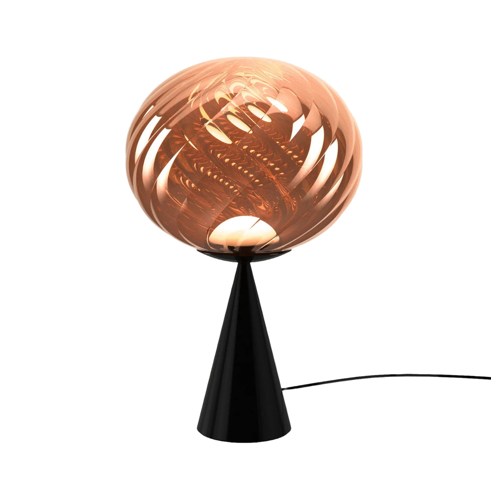 Whirl Cone Fat LED Table Lamp