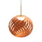 Whirl LED Pendant Light  option Copper