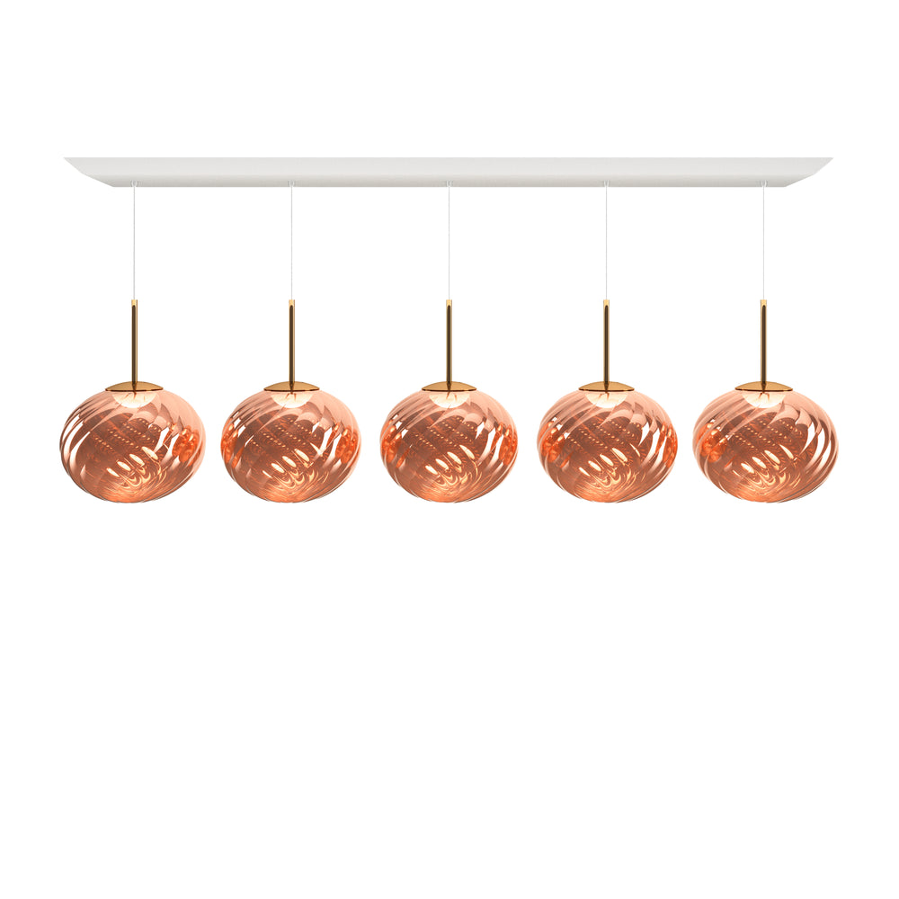 Whirl Linear LED Chandelier