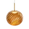 Whirl LED Pendant Light  option Gold