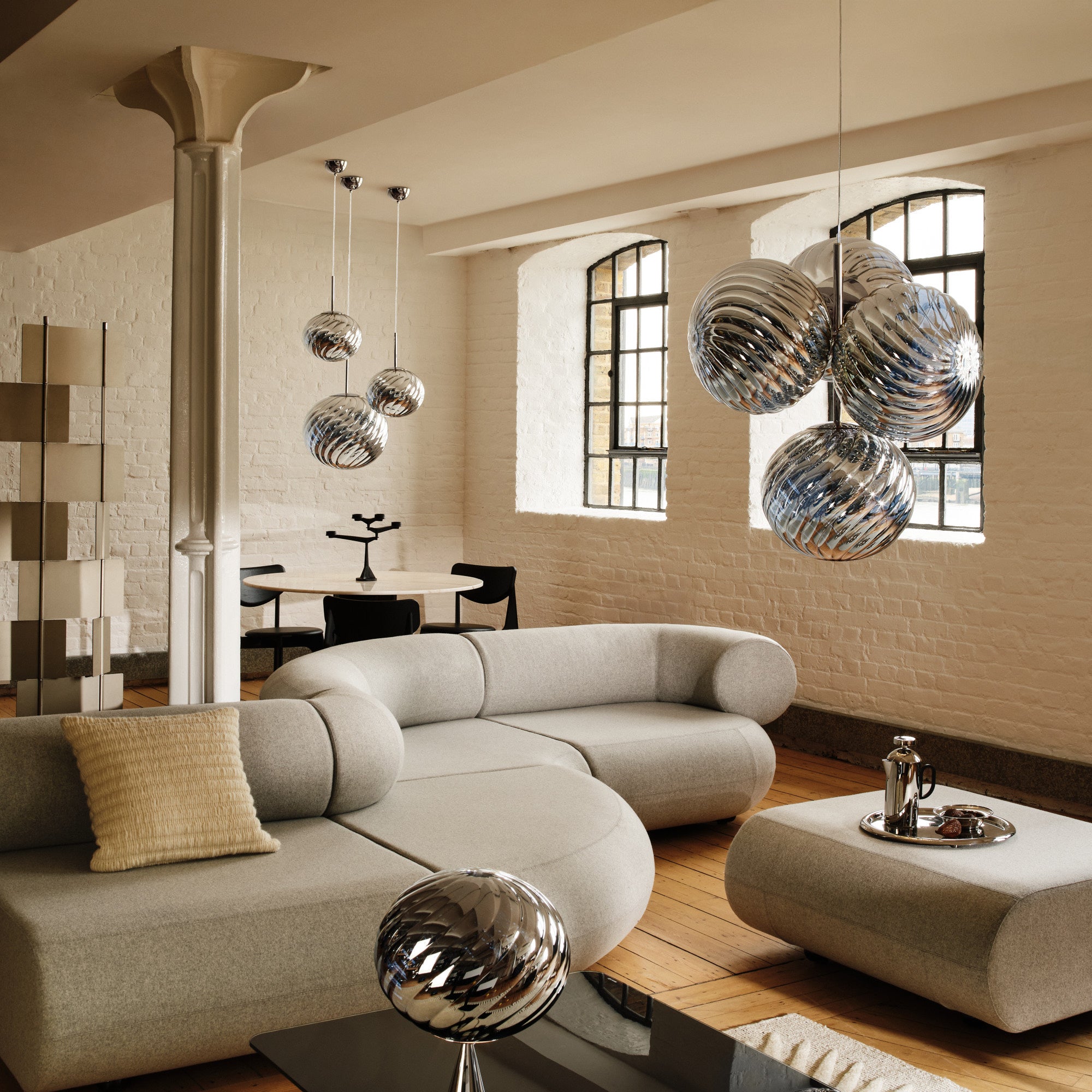 Tom Dixon Whirl LED Pendant Light - 2Modern