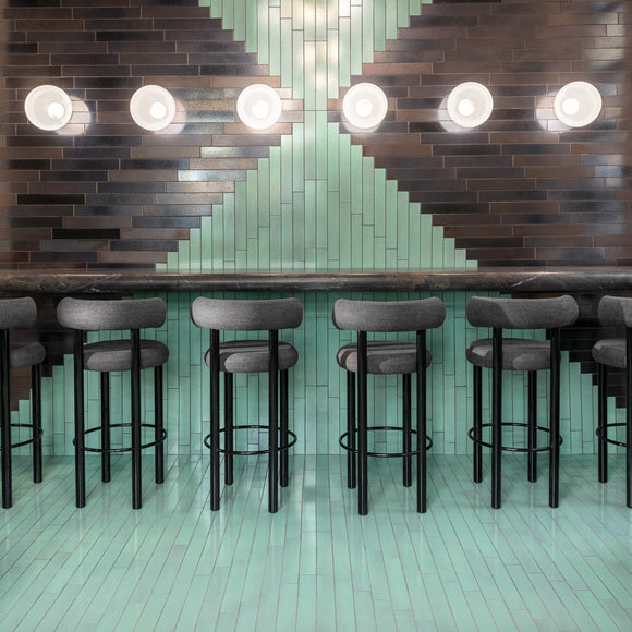 Tom Dixon. トムディクソン　スツール　FAT STOOL ブラック2脚 Tom Dixon Fat Stool - 2Modern