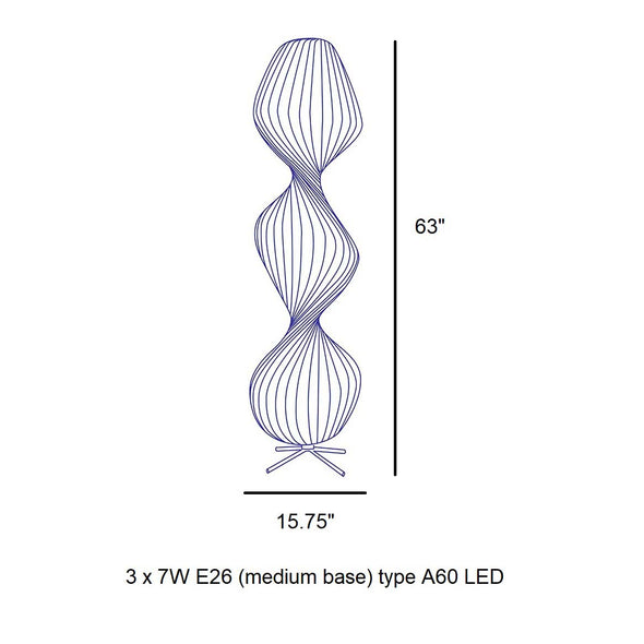 TR32/33 LED Floor Lamp