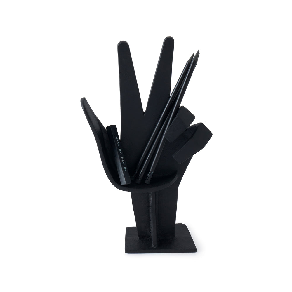 Cast Hand Stand Sculpture