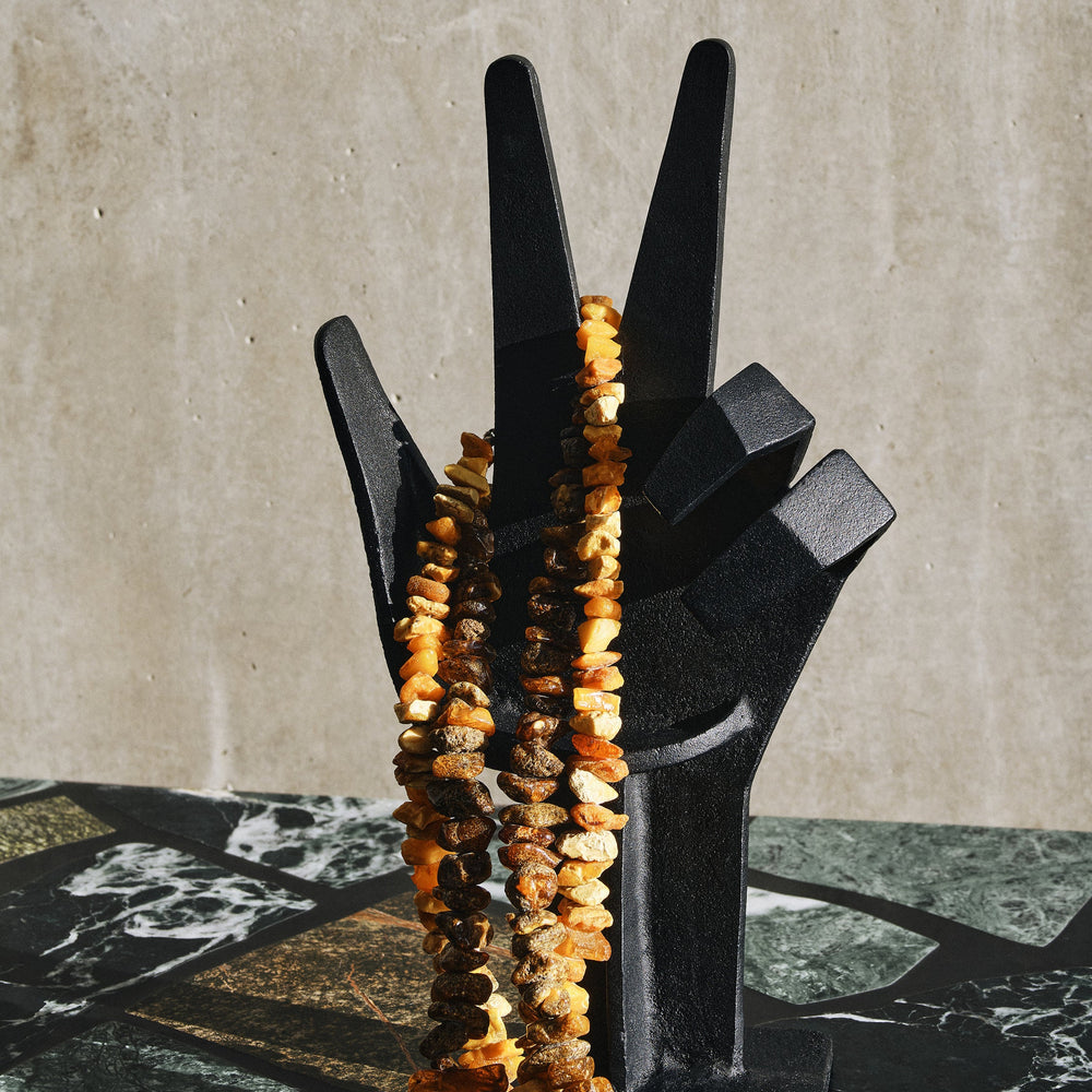 Cast Hand Stand Sculpture