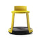 Revo Stool With Castor Base  option Mustard