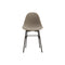 TA Upholstered Side Chair with Metal Base  option Grey