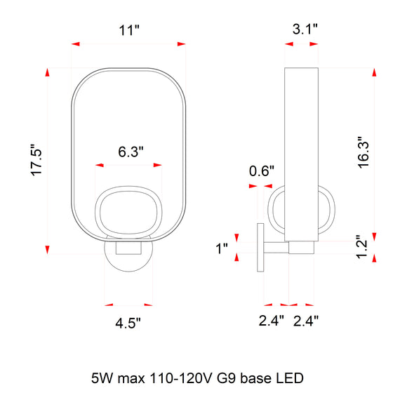 Filipa Wall Sconce