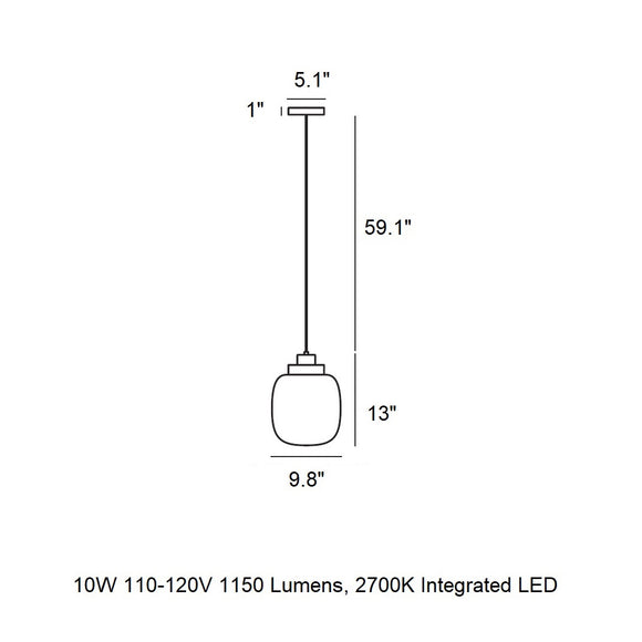 Legier LED Pendant Light