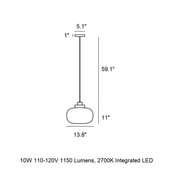 Legier LED Pendant Light