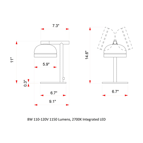 Molly LED Table Lamp