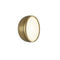 Molly LED Wall/Ceiling Light  option Brass / Brass Ring / Large: 15 in diameter