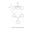 Nabila Wall/Ceiling Light