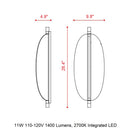 Thula LED Wall Sconce