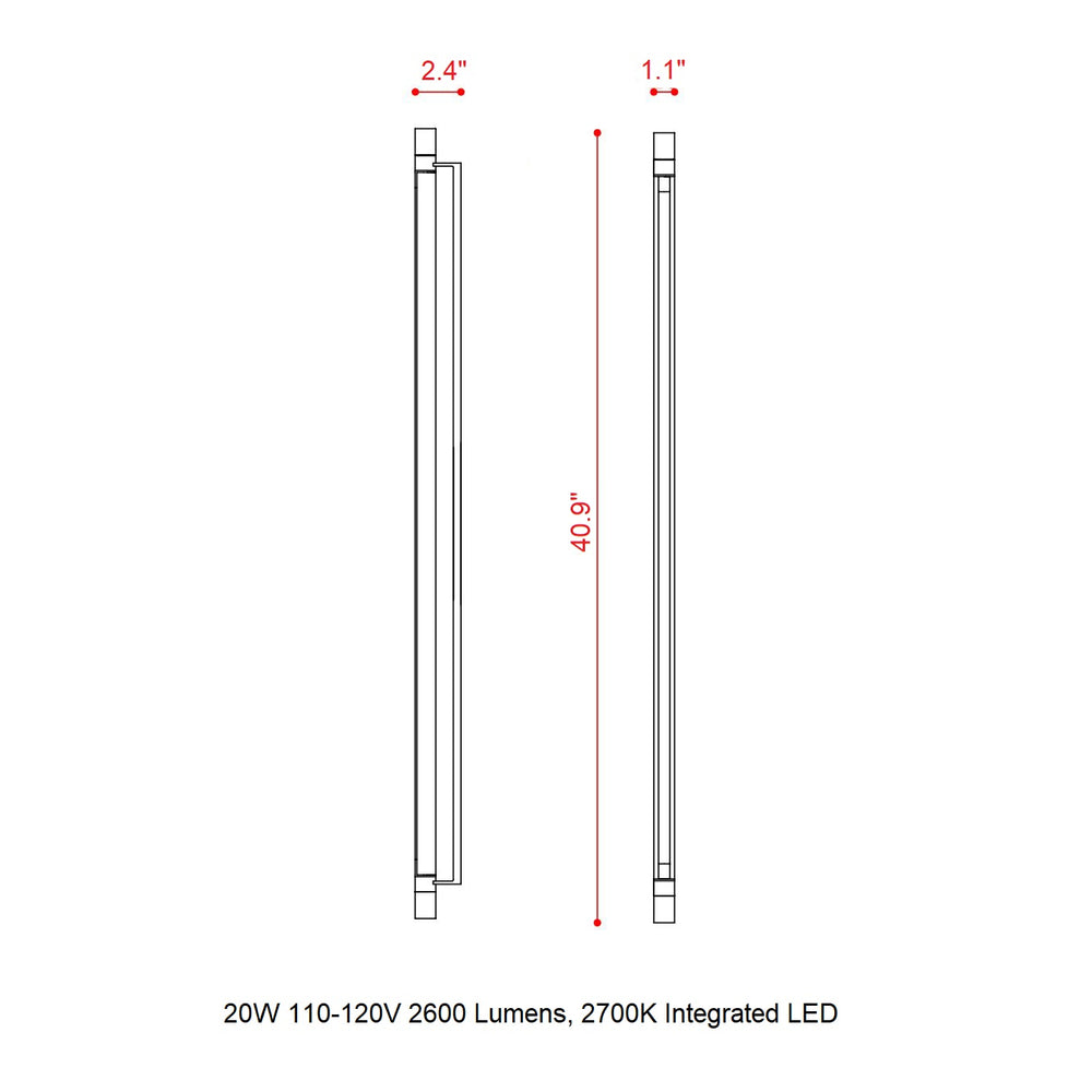 Thula Simple LED Wall Sconce