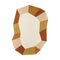 Facette Rug  option Ocre