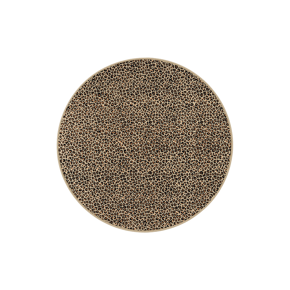 Leopard Round Rug