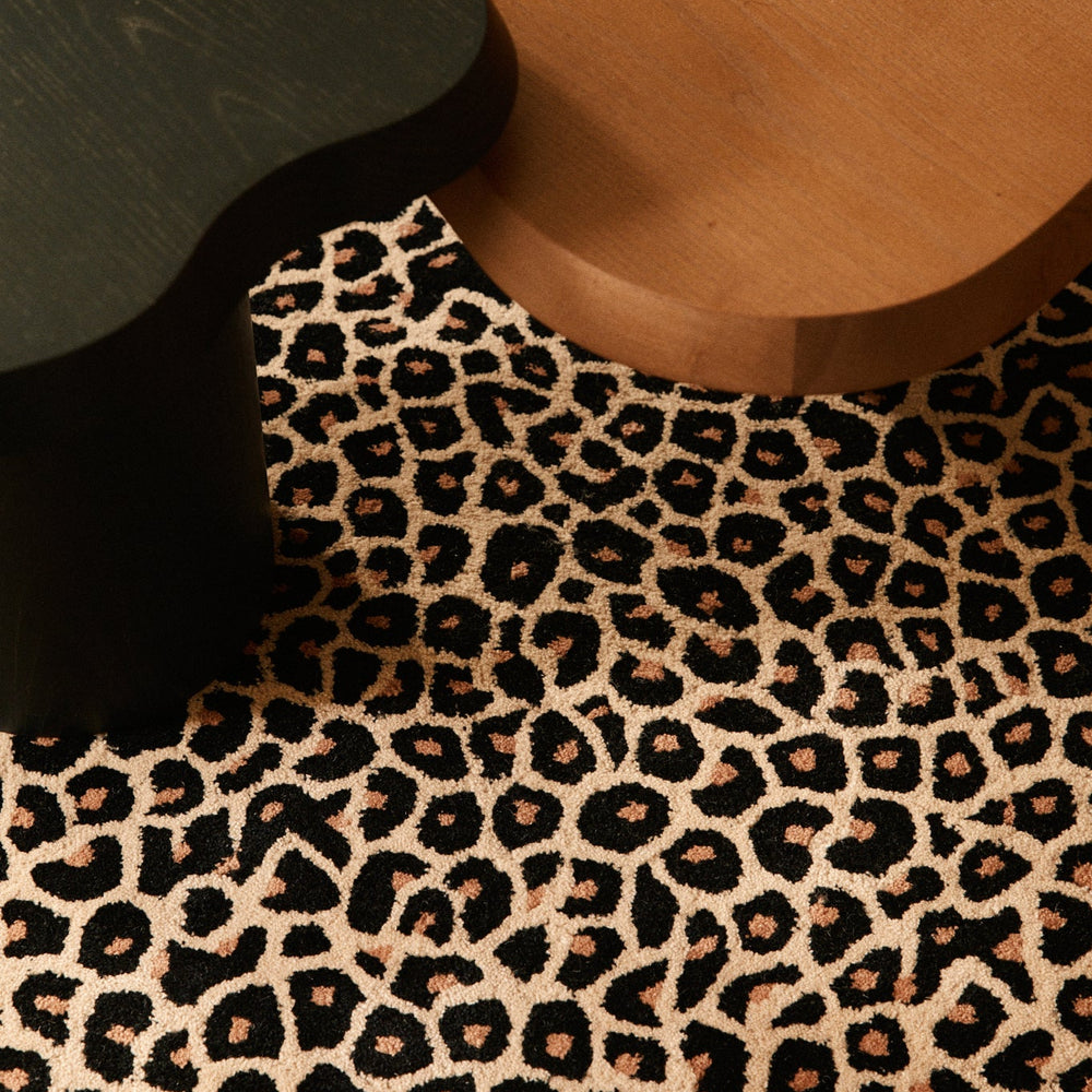 Leopard Round Rug