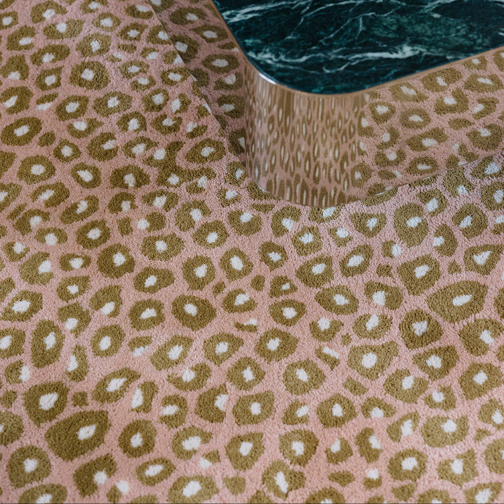 Leopard Round Rug