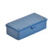 T-190 Steel Stackable Storage Box  option Indigo Blue
