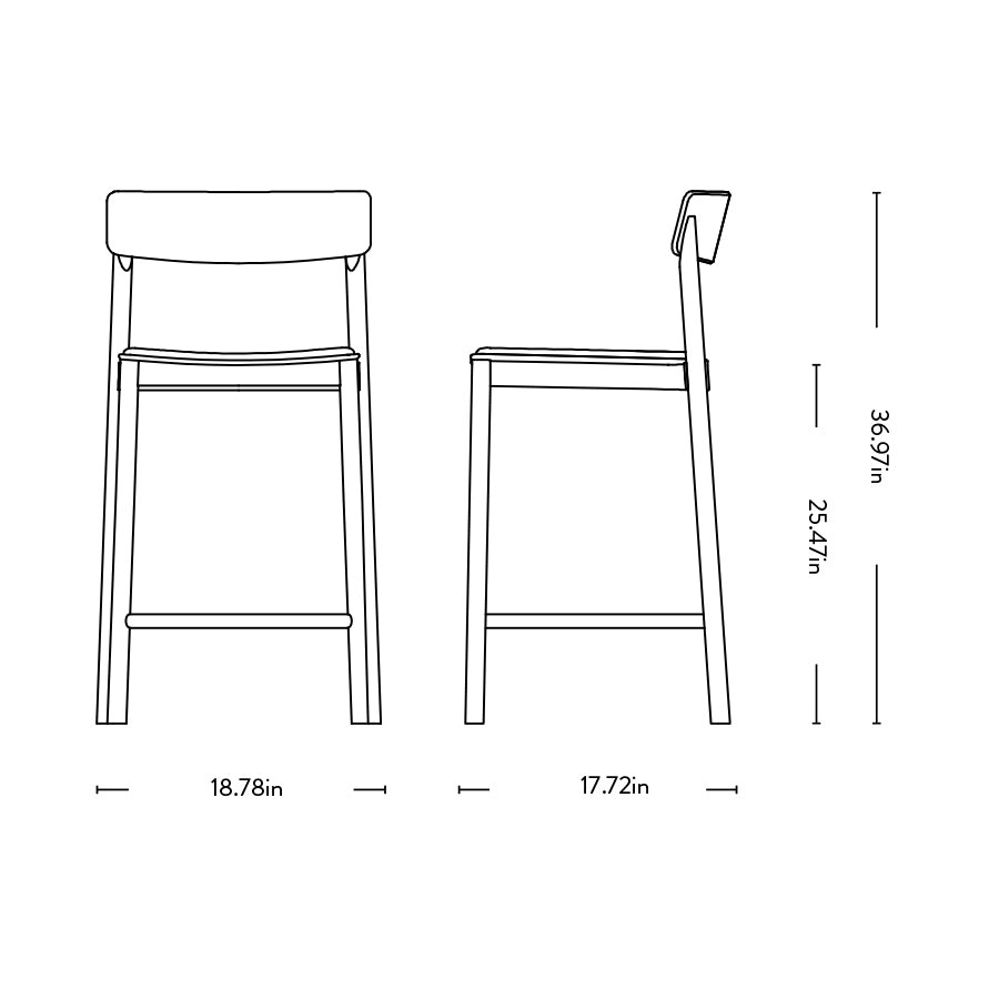 Betty Upholstered Stool