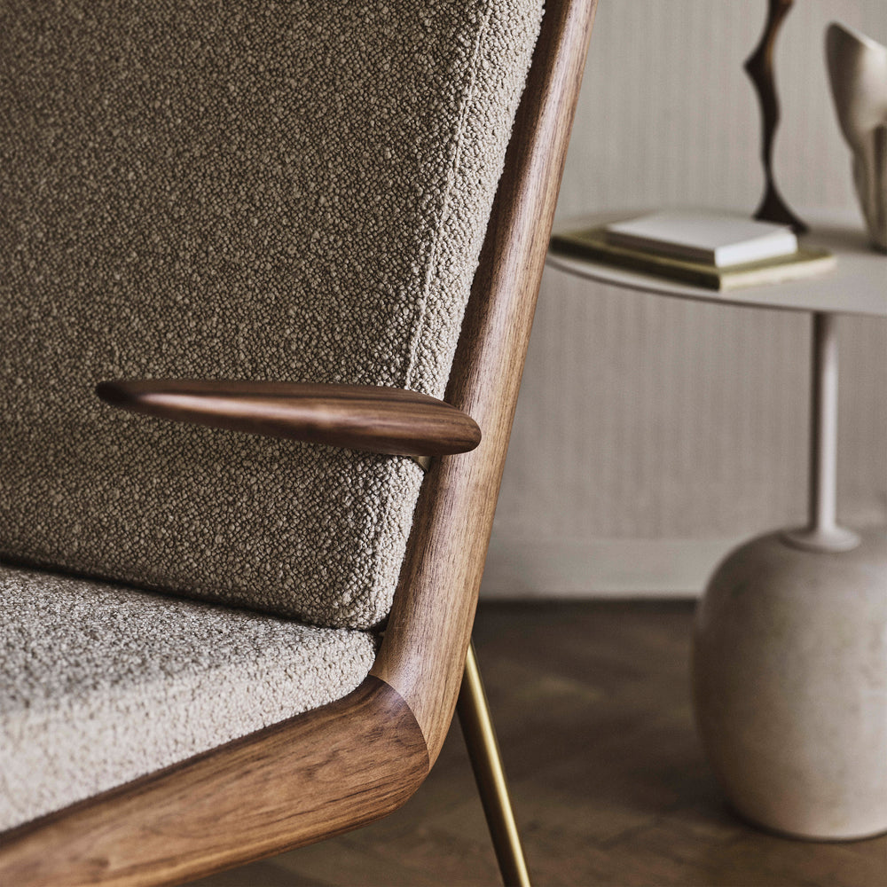 Boomerang Lounge Chair with Armrest