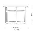 Drop Leaf Coffee Table