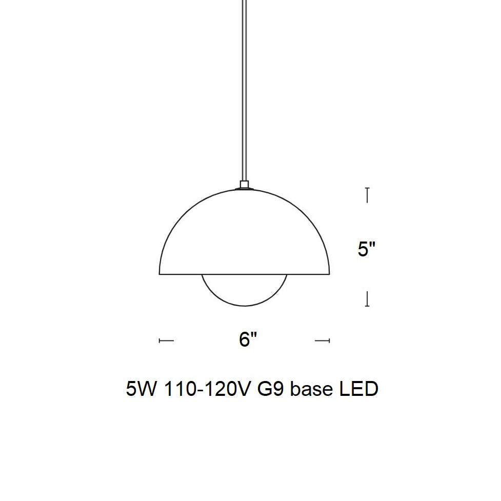 Flowerpot Pendant Light