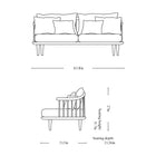 Fly 2-Seater Sofa