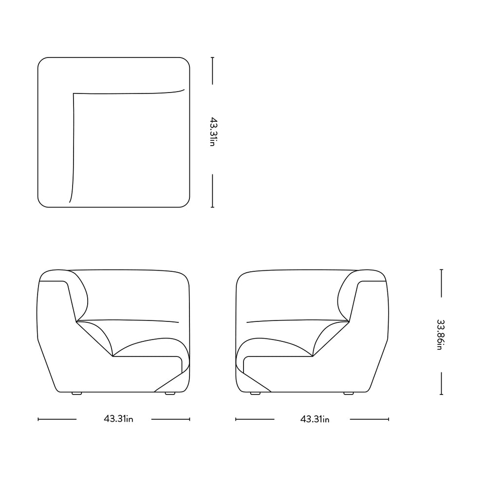 Hi Lo Module Sofa