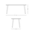 In Between Rectangle Coffee Table