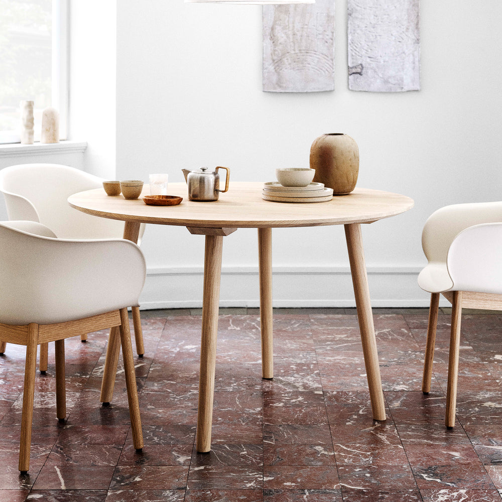 In Between Round Dining Table
