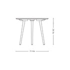 In Between Round Dining Table
