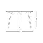 In Between Round Dining Table