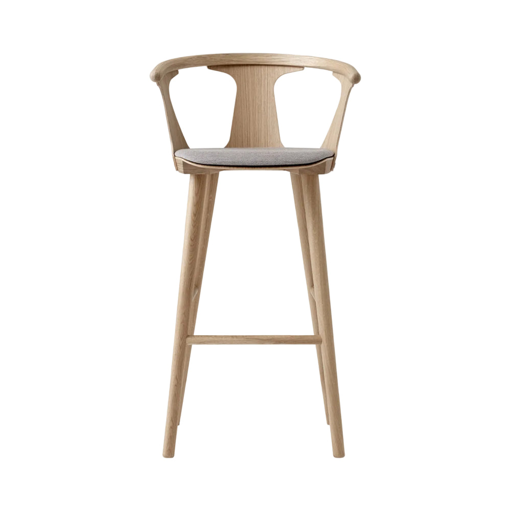 In Between Seat Upholstered Stool