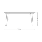 In Between Square Coffee Table