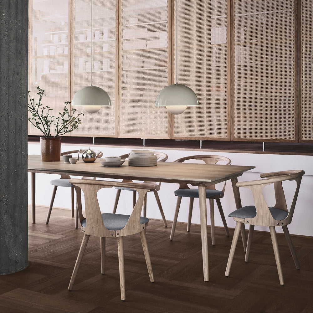 In Between Upholstered Dining Armchair