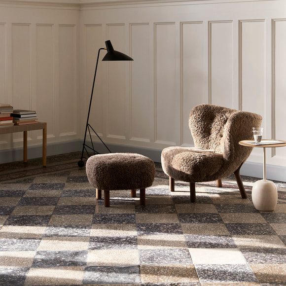 Little Petra Lounge Chair and Pouf