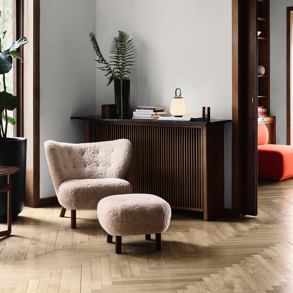 Little Petra Lounge Chair and Pouf