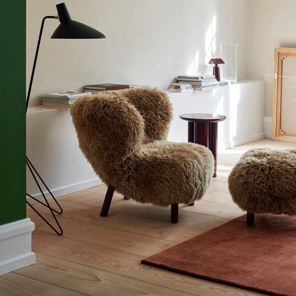 Little Petra Lounge Chair and Pouf